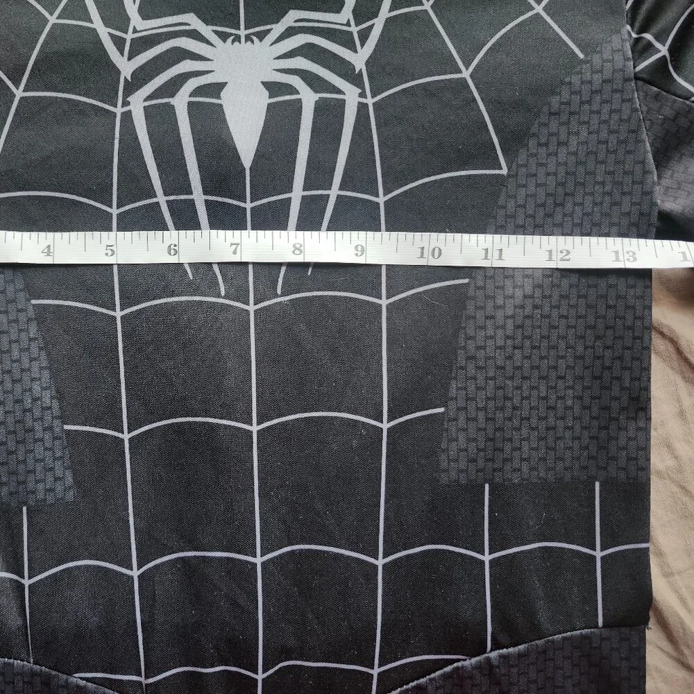 Rubies Venom Costume SpiderMan 3 Halloween Costume Child Size Medium 7/8 No Mask - Picture 6 of 6